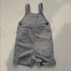 Hanna Andersson Searsucker Overalls 6-12 months (size 70)